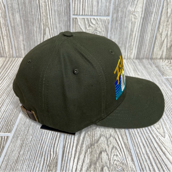 Filson Ducks Unlimited Logger Cap Green Olive DU Hunting Outdoors Hiking - Picture 2 of 8